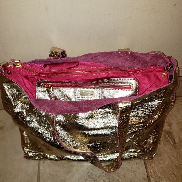 NEW 🏷100% LEATHER TOTE 2 IN 1 BAG - Picture 4 of 7